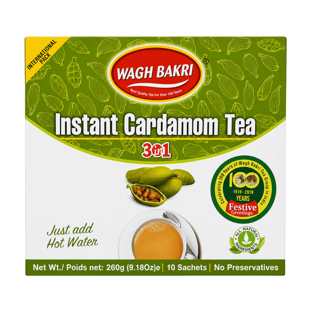 Wagh Bakri Instant Cardammom Tea 260 g buy online USA - 1